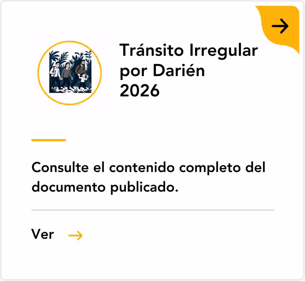 Tránsito Irregular por Darién 2026