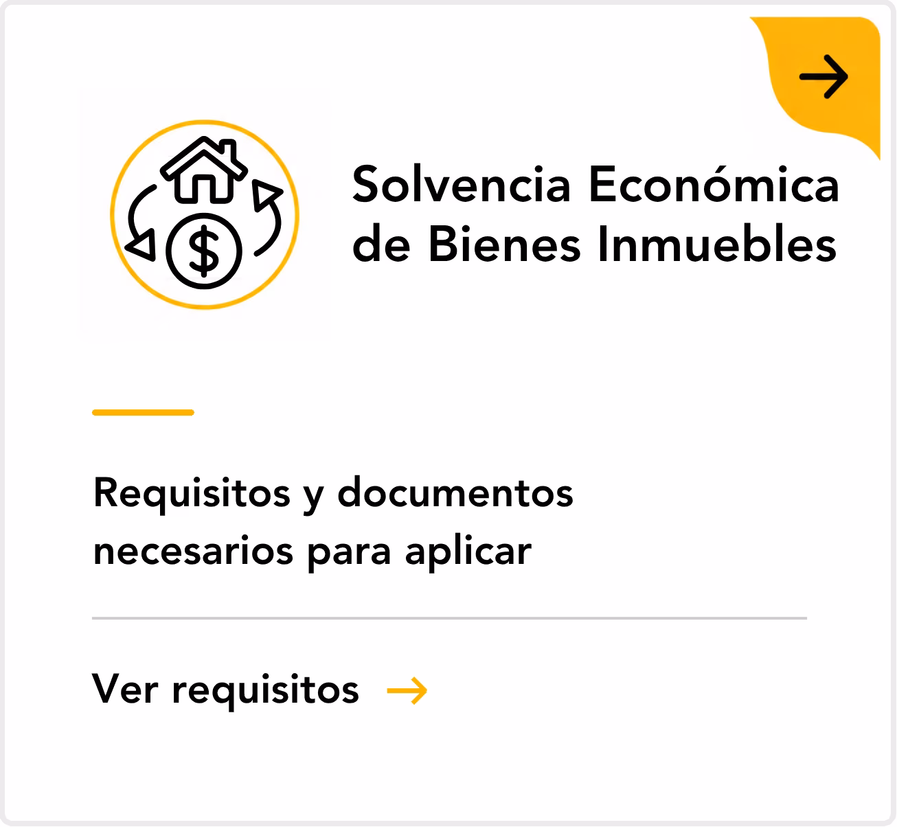 Solvencia económica de bienes inmuebles