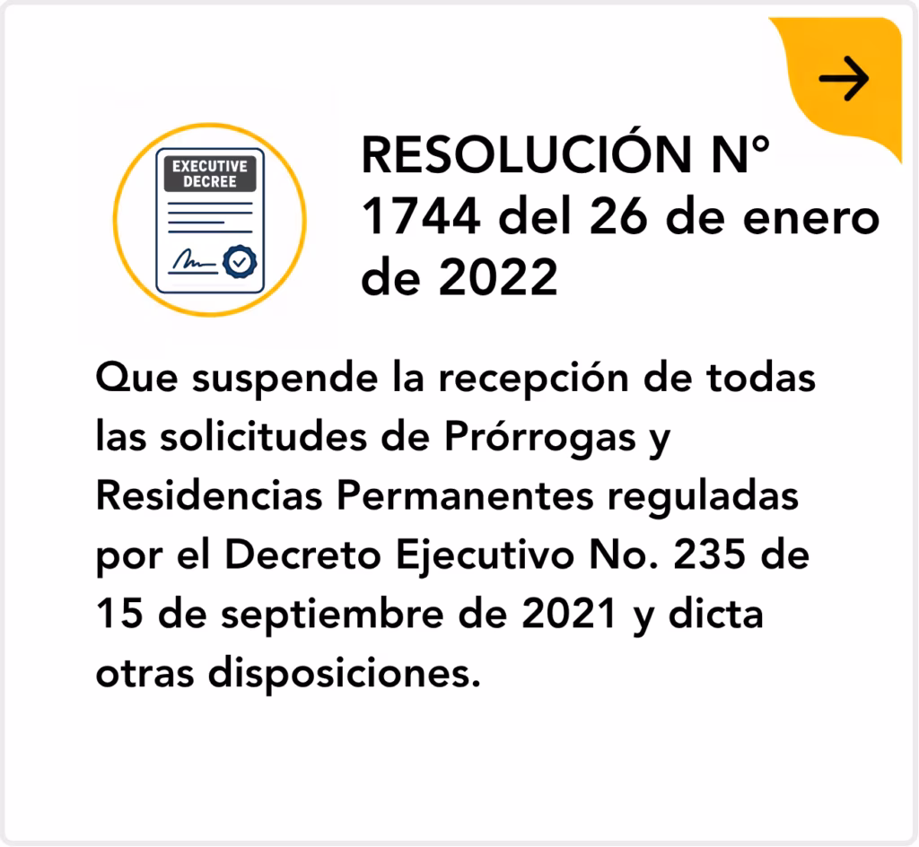 Resolución No. 1744 del 26 de enero de 2022