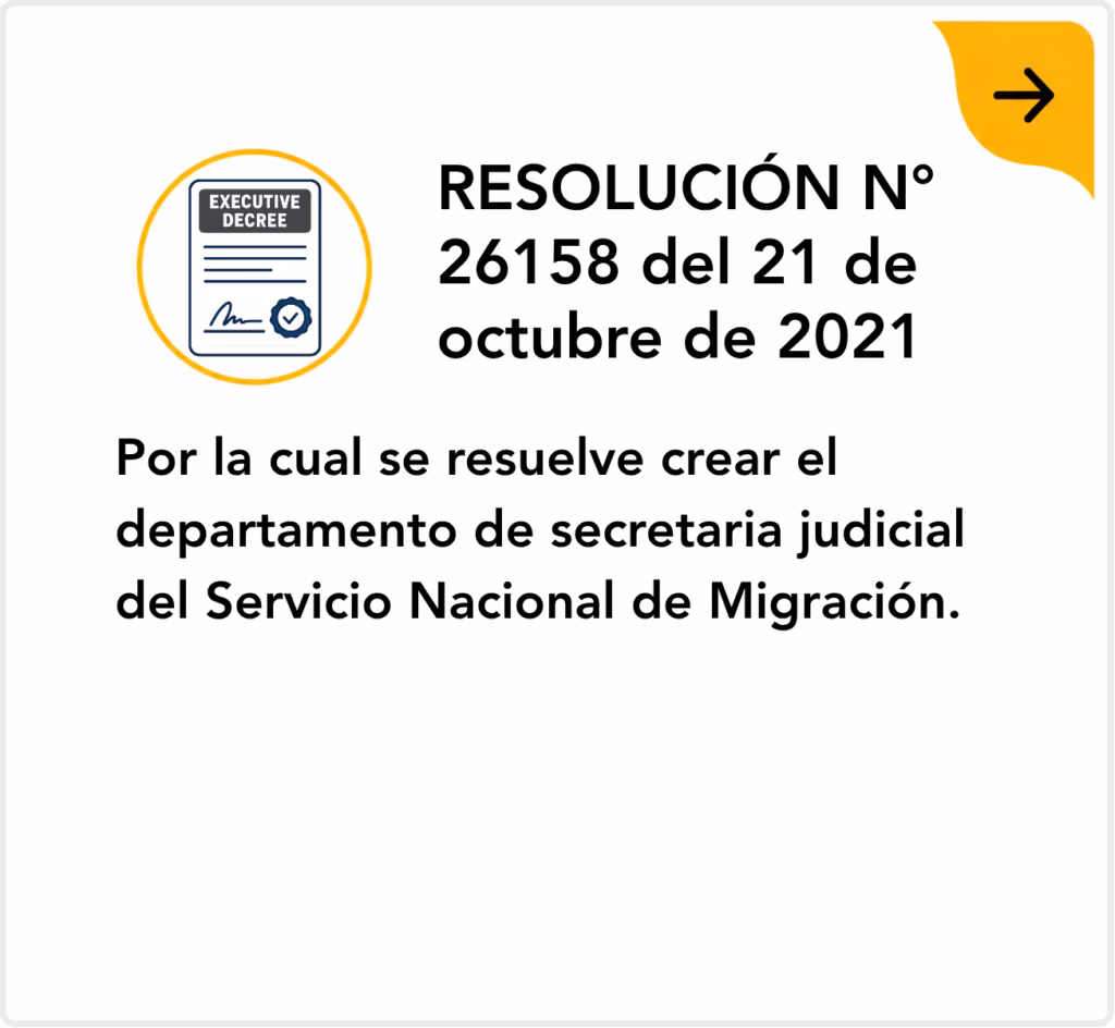 Resolución No. 26158 del 21 de octubre de 2021