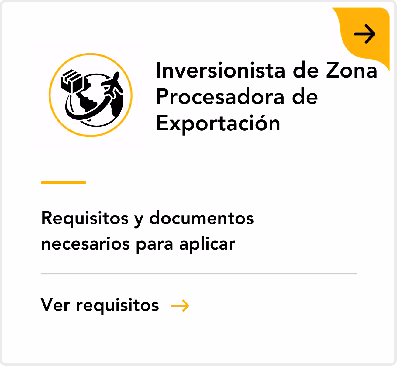 Inversionista de Zona Procesadora de Exportación