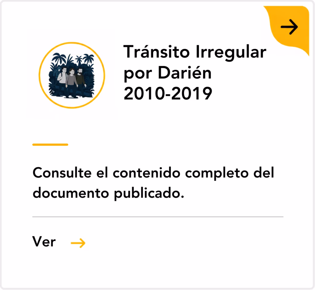 Tránsito Irregular por Darién 2010-2019
