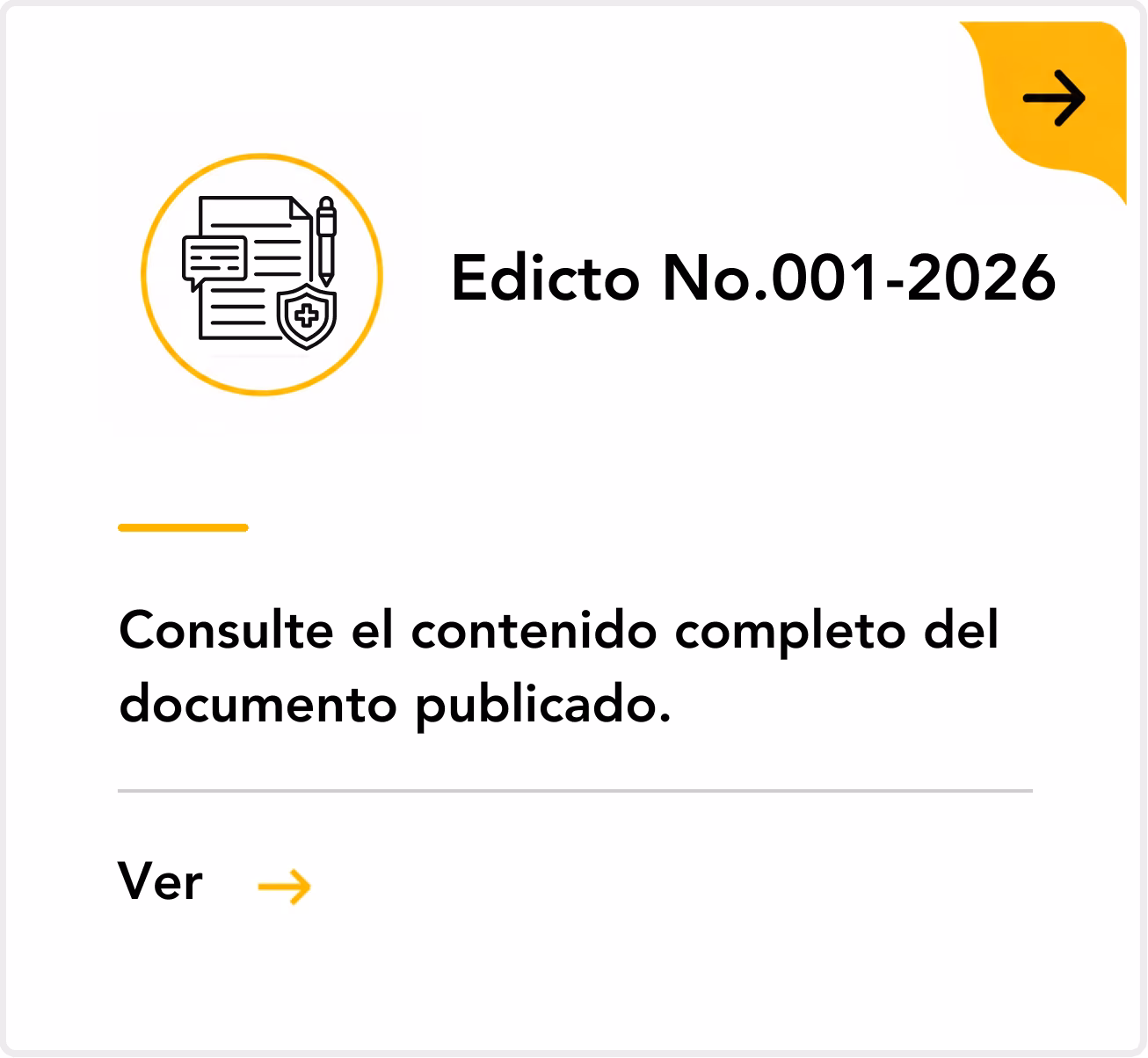 EDICTO DE MAYO DE 2026