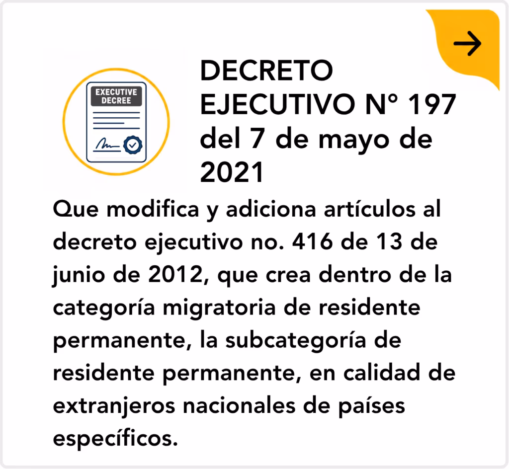 Decreto Ejecutivo No. 197