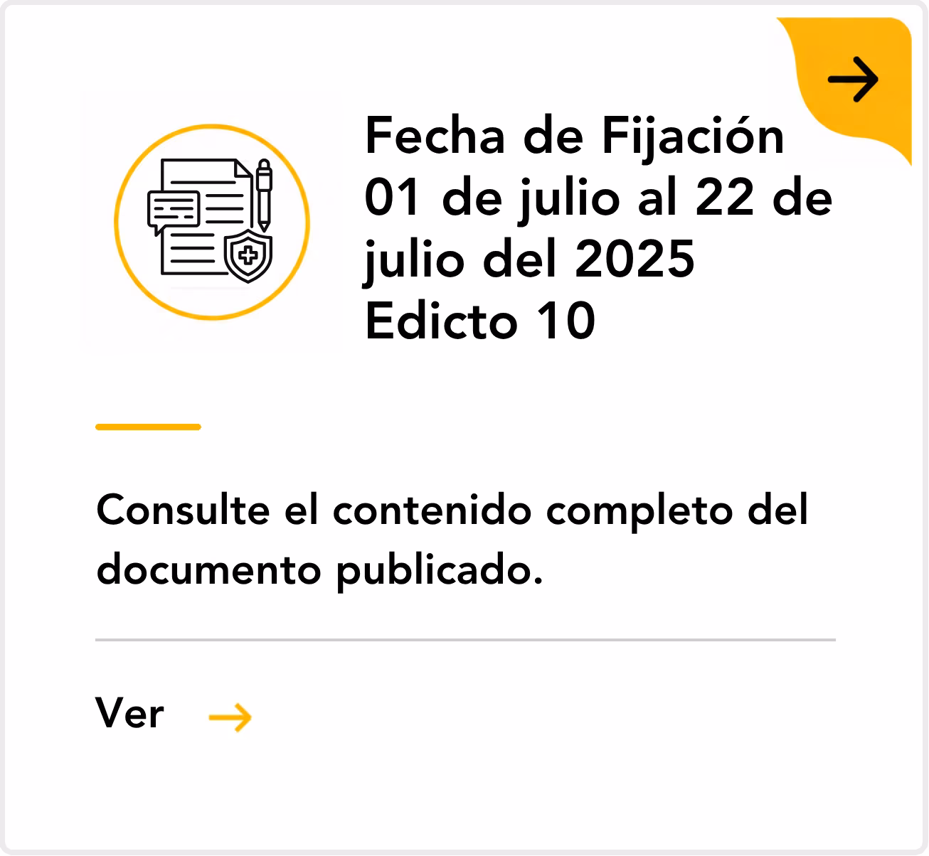 EDICTO 10 2025 SECCION DE TRAMITES EN MICI