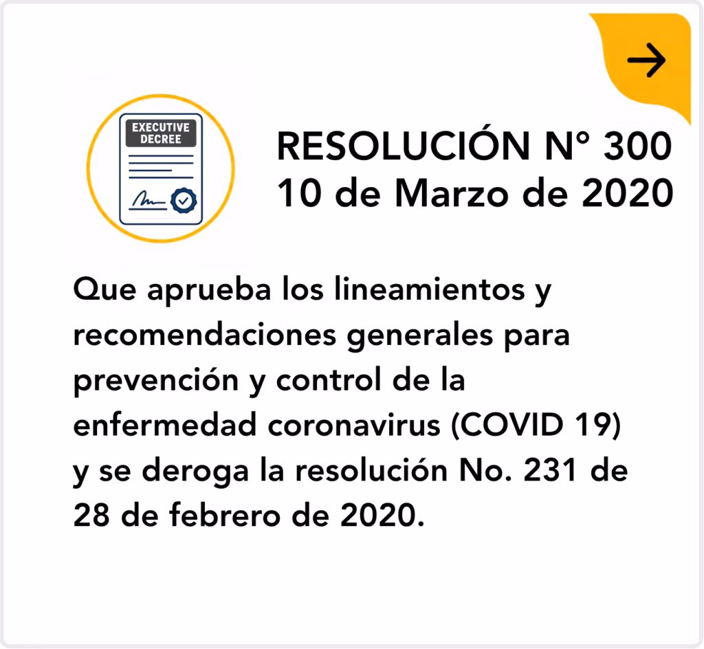 Resolución No. 300 10 de Marzo de 2020