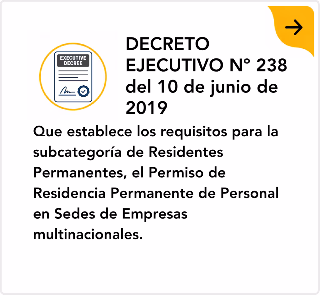 Decreto Ejecutivo N° 238