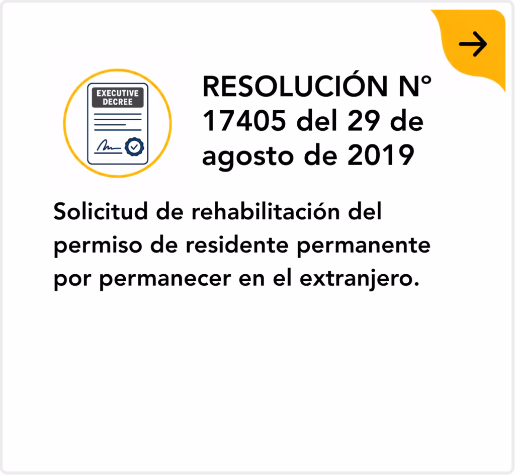 Resolución Nº 17405 Panamá, 29 de agosto de 2019